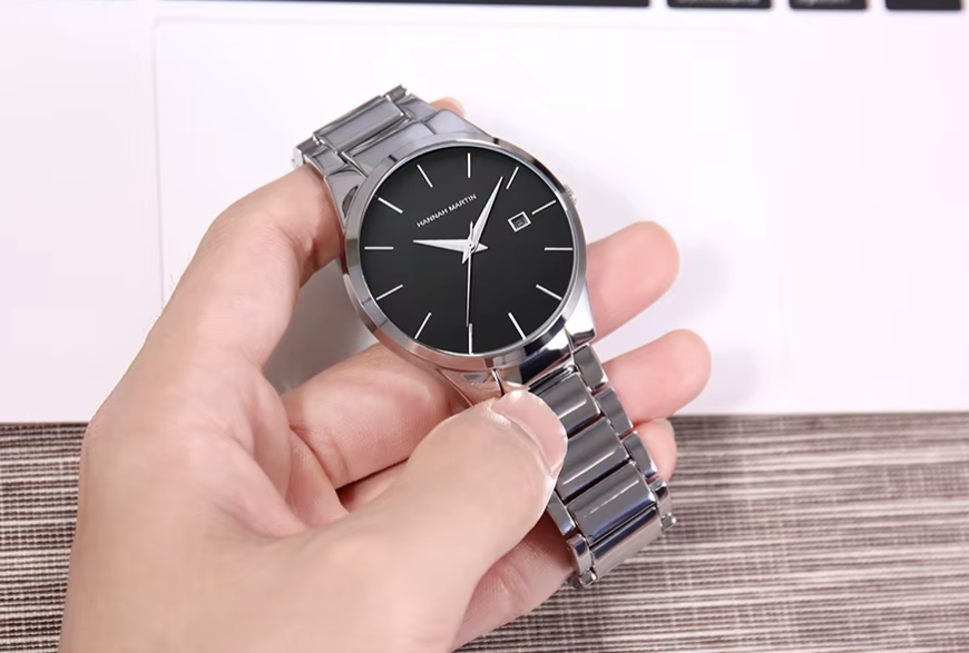 Reloj Masculino HUDSON Silver Steel 40 mm