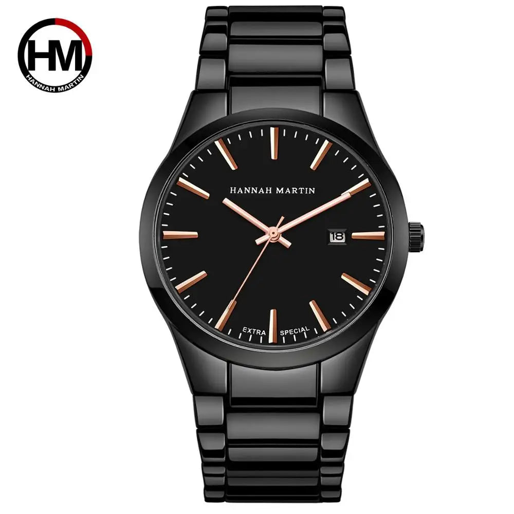 Reloj Masculino HUDSON Steel Black Gold 40 mm
