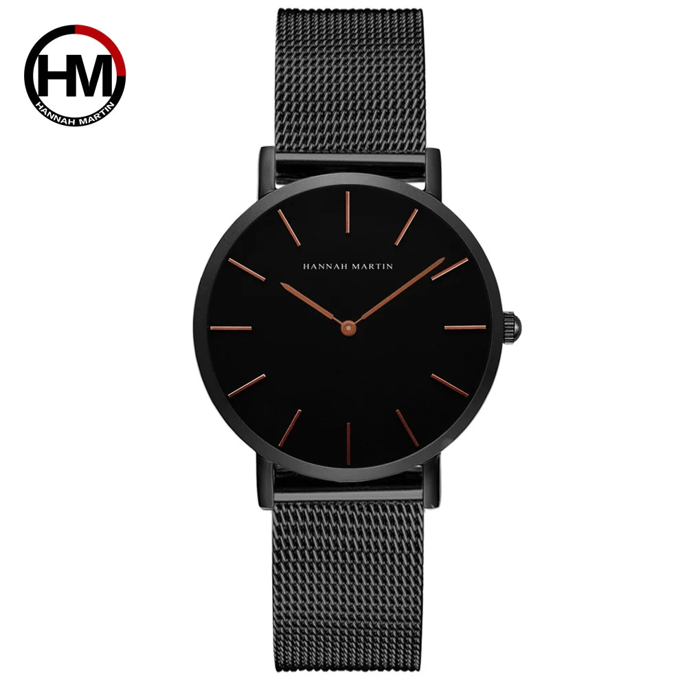 Reloj Femenino Aura Full Black 36 mm